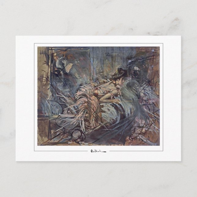 Giovanni Boldini #513 - Fine Art Postcard (Front)