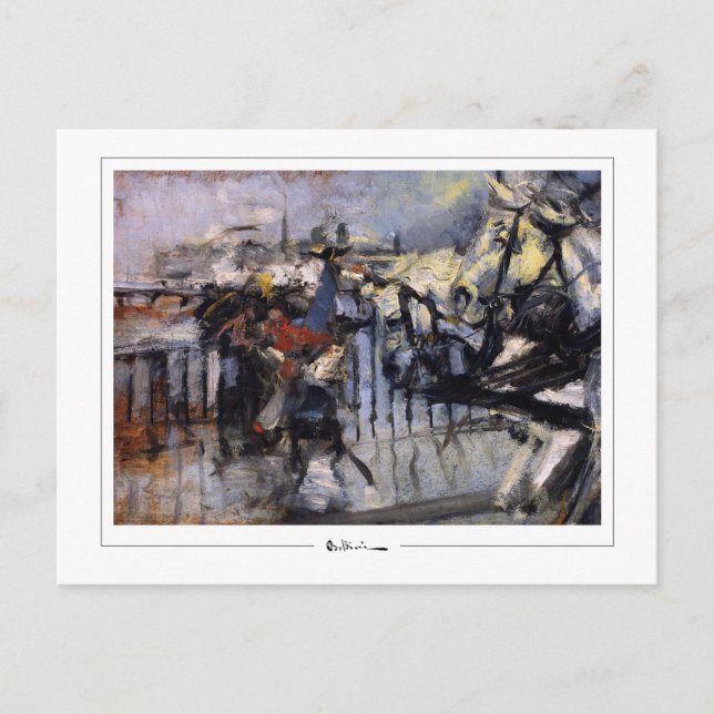 Giovanni Boldini #557 - Fine Art Postcard (Front)