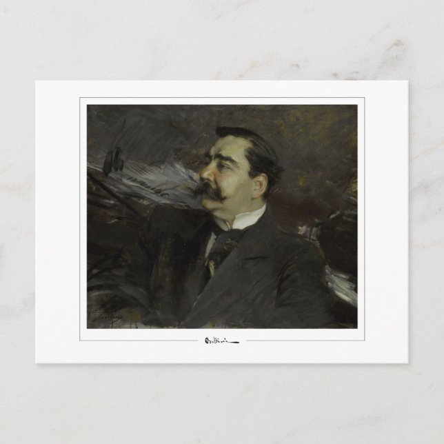 Giovanni Boldini #582 - Fine Art Postcard (Front)