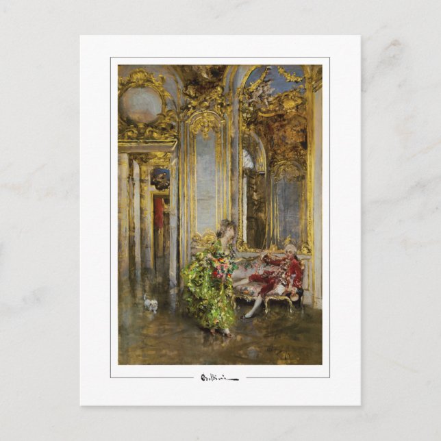 Giovanni Boldini #66 - Fine Art Postcard (Front)