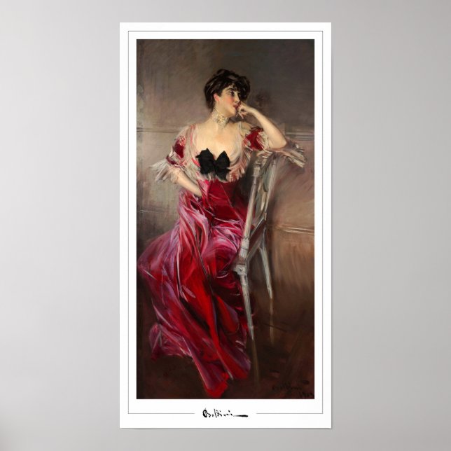 Giovanni Boldini Zedign Art Poster #113 (Front)