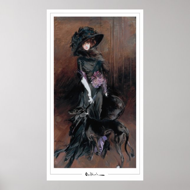 Giovanni Boldini Zedign Art Poster #179 (Front)