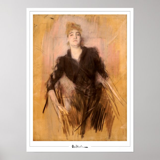 Giovanni Boldini Zedign Art Poster #400 (Front)