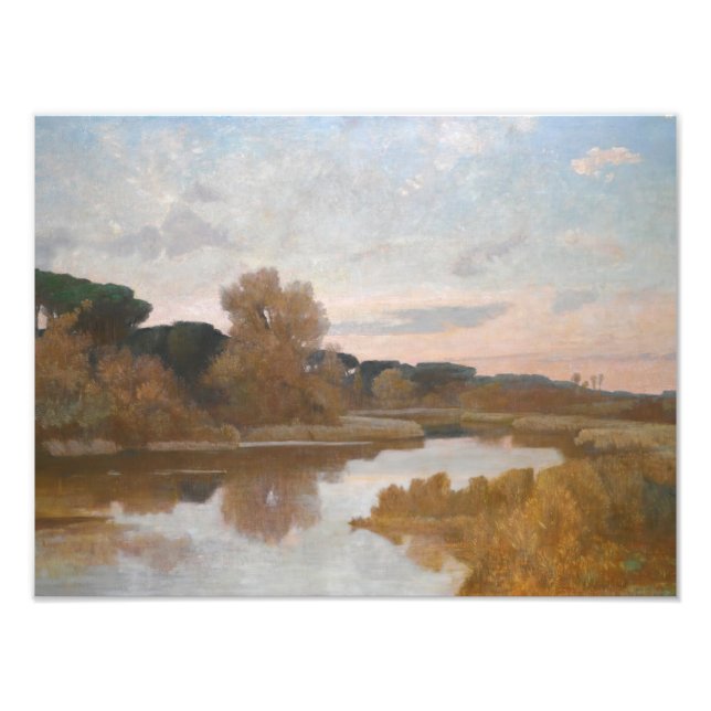 Giovanni Costa.- Castel Fusano Photo Print (Front)