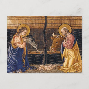 Giovanni_Di_Francesco_Del_Cervelliera_-_Nativity_a Postcard