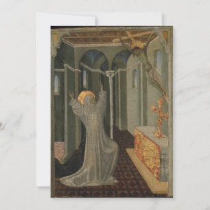 Giovanni di Paolo - Saint Catherine of Siena Recei Invitation