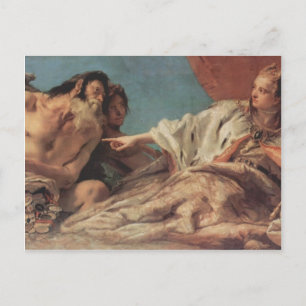 Giovanni Tiepolo- Neptune Offering Gifts to Venice Postcard