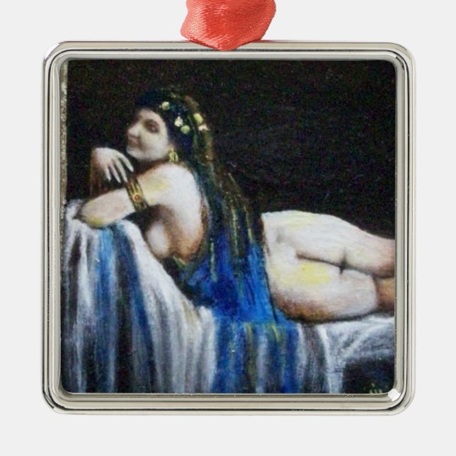 GIPSY BLUE METAL ORNAMENT (Front)