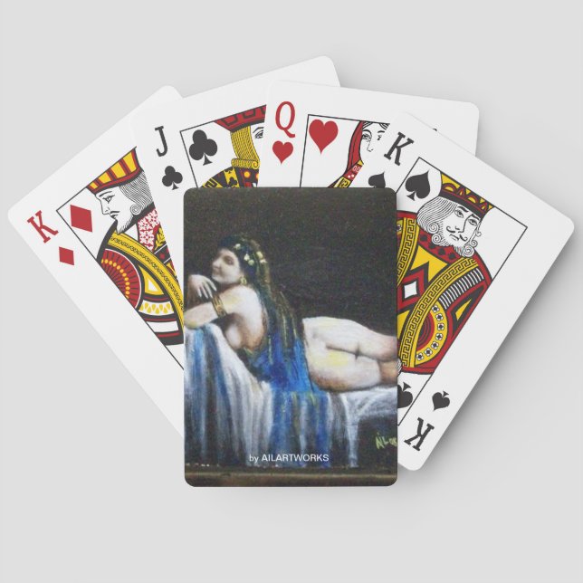 GIPSY BLUE PLAYING CARDS (Back)