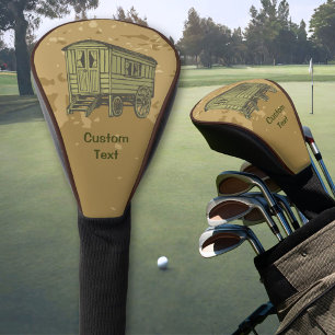 Gipsy Caravan Wagon Golf Head Cover