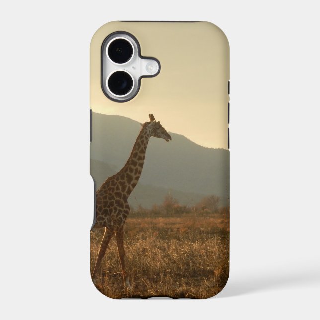 Girafe dans la savane (Verso)