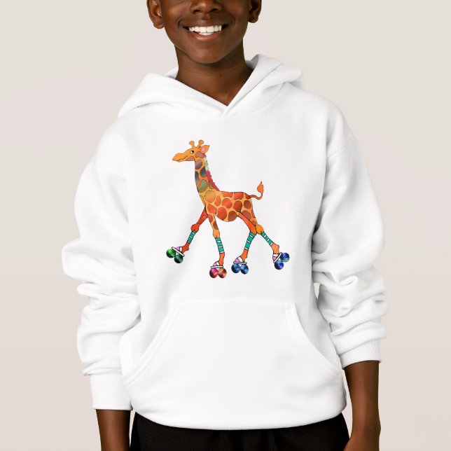 Girafe de patinage de rouleau (Devant)
