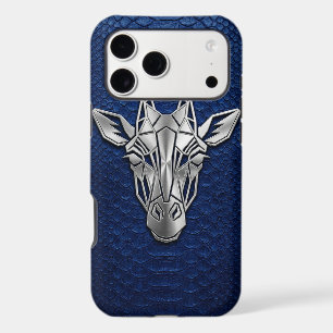 Girafe Géométrique Chrome Argent iPhone Python Ble