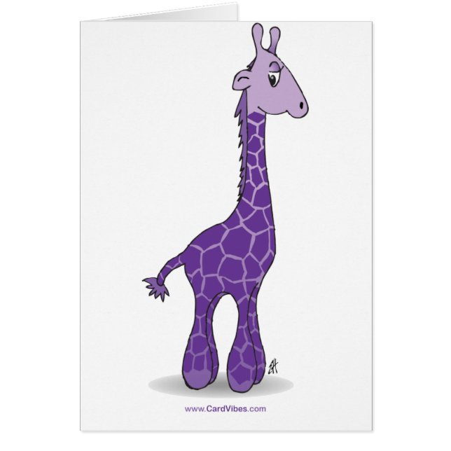 Girafe pourpre (Devant)