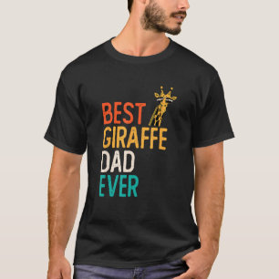 Giraff Zoo Animal Giraffe Father Dad Giraffe T-Shirt
