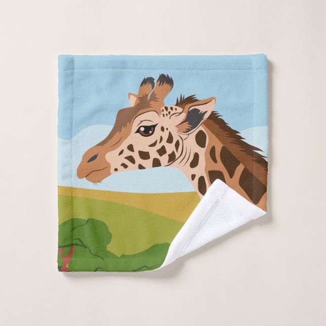 Giraffe (Gant de toilette)