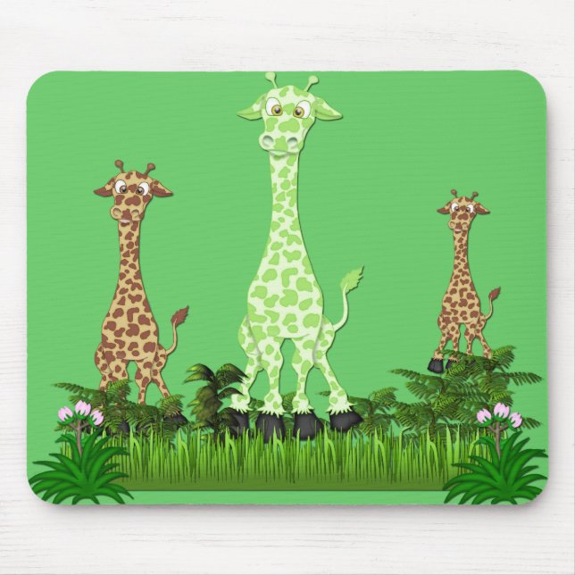 giraffe3 mouse pad (Front)