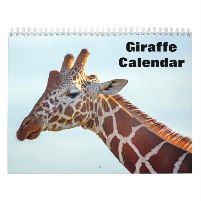 Giraffe 2026 calendar (Cover)