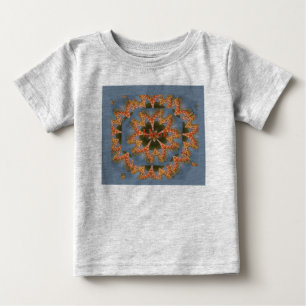 Giraffe Abstract Art Print Baby T-Shirt