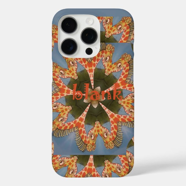 Giraffe Abstract Art Print Case-Mate iPhone Case (Back)