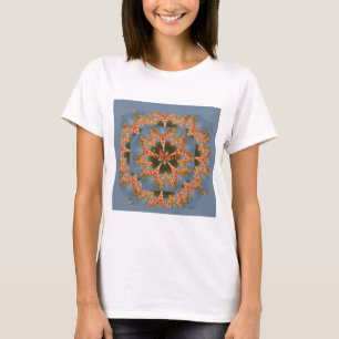 Giraffe Abstract Art Print T-Shirt