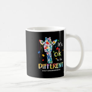 Giraffe Acceptance Kids Boys Girls Its Ok To Be Di Coffee Mug