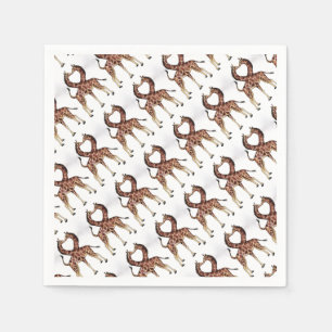Giraffe Africa Personalize Destiny Destiny'S Napkin