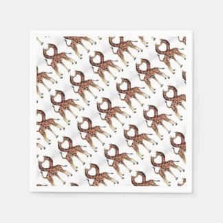 Giraffe Africa Personalize Destiny Destiny'S Napkin