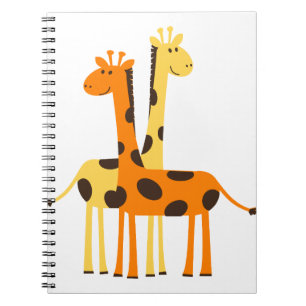 Giraffe Africa Safari Notebook