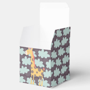 Giraffe and Clouds Favor Box