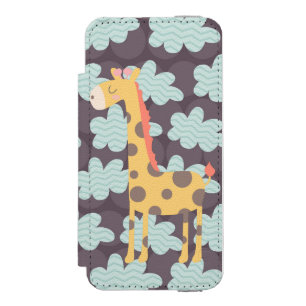 Giraffe and Clouds Incipio Watson™ iPhone 5 Wallet Case