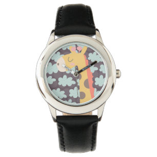 Giraffe and Clouds Watch