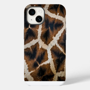 giraffe animal fur skin texture wild leather patte iPhone 14 case