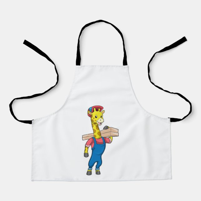 Giraffe as Carpenter with Wood Apron (Front)