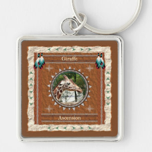 Giraffe Ascension Energy Keychain