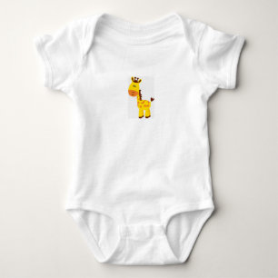Giraffe baby bodysuit sleeper