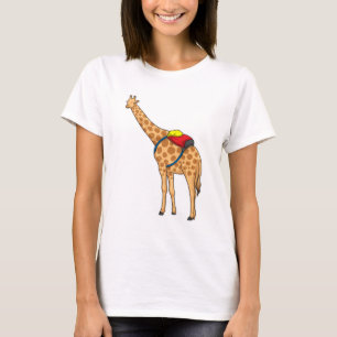 Giraffe Backpack T-Shirt