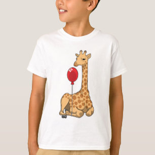 Giraffe Balloon T-Shirt