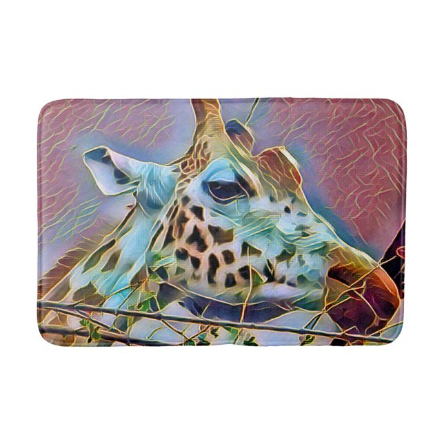 GIRAFFE   BATH MAT (Front)