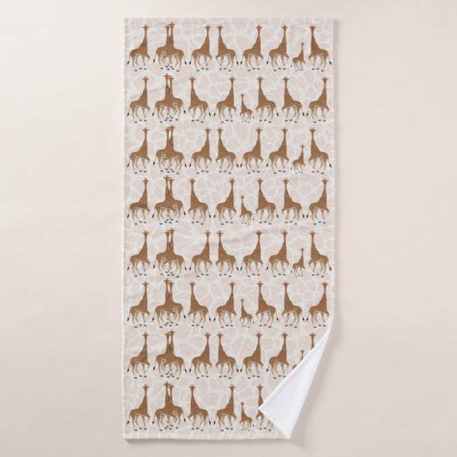 Giraffe Bath Towel (Bath Towel)