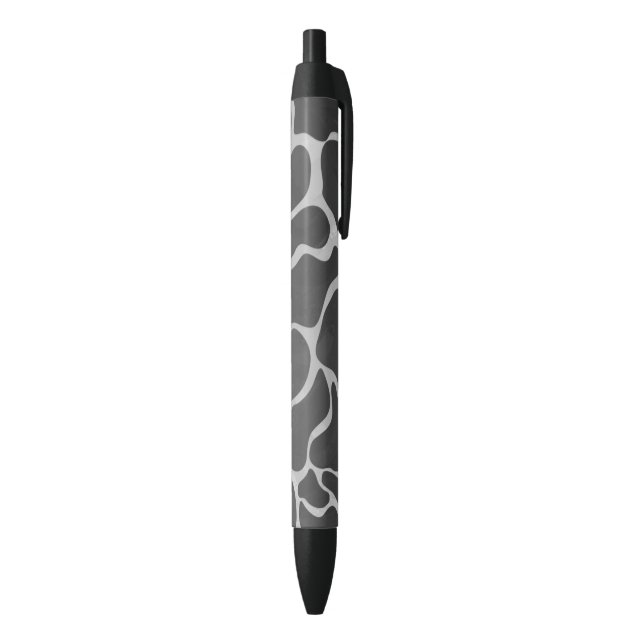Giraffe Black and Light Grey Print Ink Pen (Bottom (Vertical))