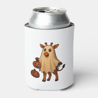 Giraffe Boo Halloween Classic T-Shirt_4 Can Cooler
