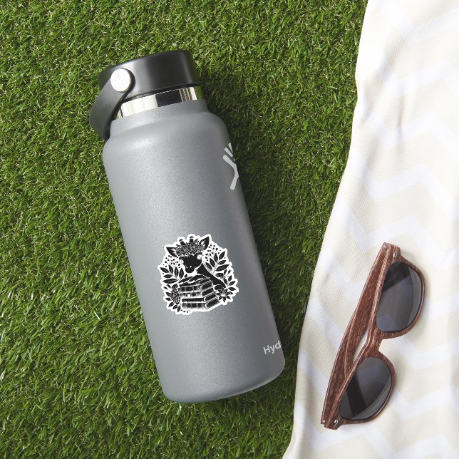 Giraffe Books Bookworm Library Book Reading Biblio (HydroFlask Insitu)