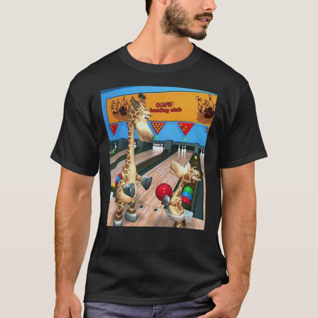 Giraffe bowling SKY Classic T-Shirt Copy (Devant)