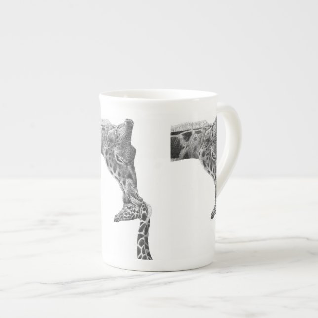 Giraffe & Calf Specialty Mugs (Front Right)