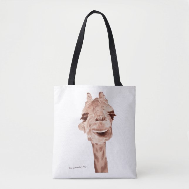 Giraffe Canvas Bag (Front)