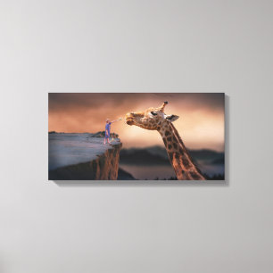 Giraffe Canvas Print