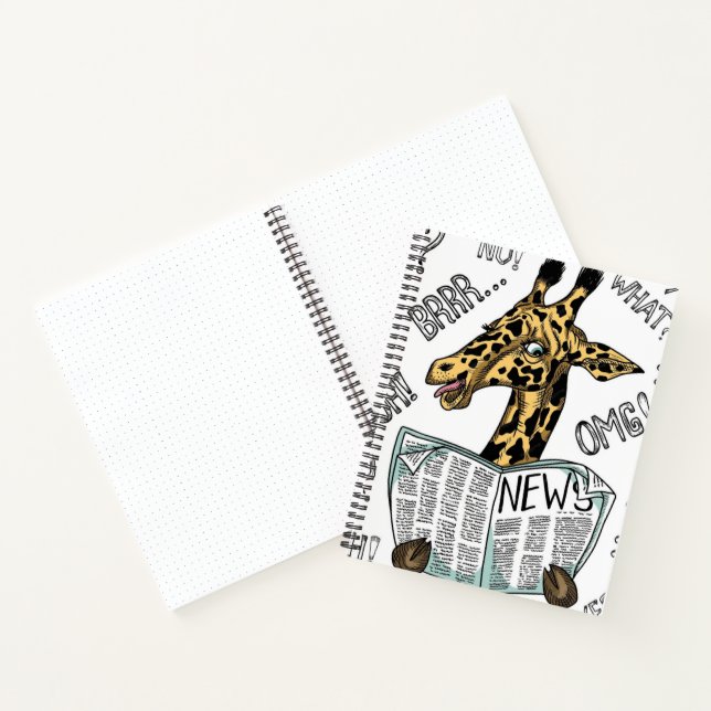 Giraffe - Carnet (Intérieur)