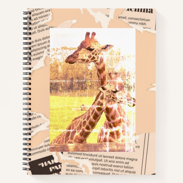 Giraffe - Carnet (Devant)