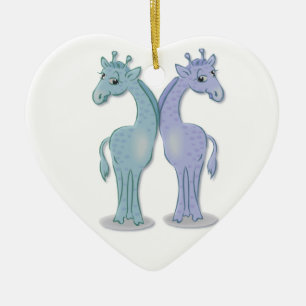 Giraffe Cartoon Ornament